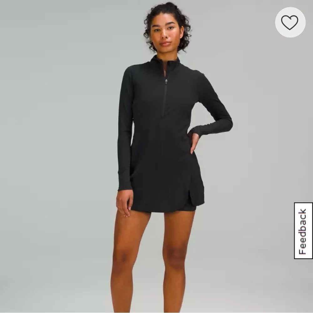 *Offers accepted* Lululemon Nulux Long-Sleeve Tennis Dress - Graphite Gray
